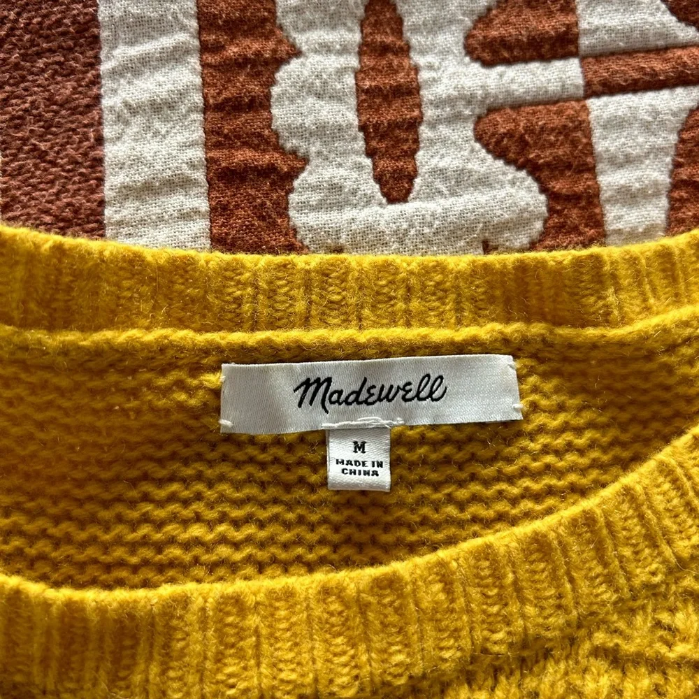 Madewell Cable Knit Sweater - Picture 3 of 5